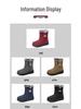 Women's Fleece-Lined Snow Boots - Plus Size, Polyurethane, Long Tube, Warm, and Cold-Proof