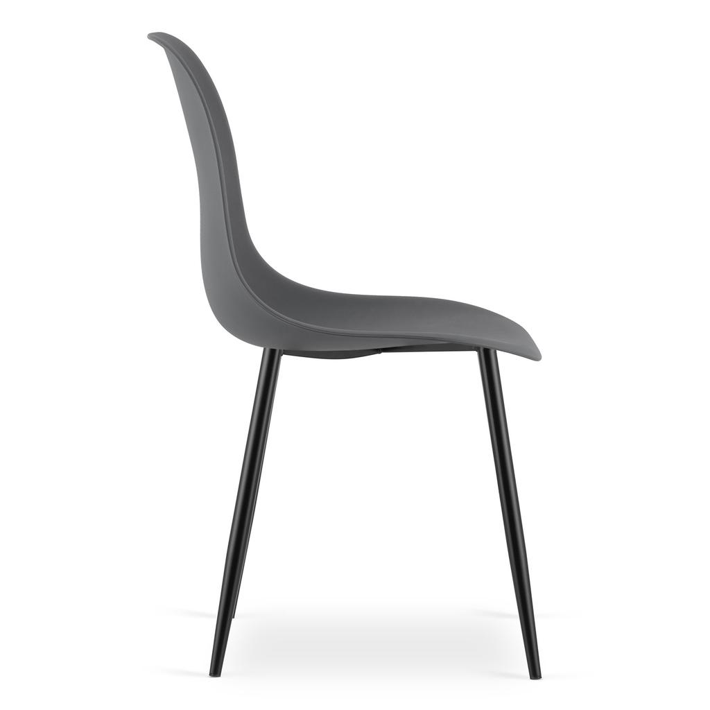 WAT chair dark gray / black legs x 1