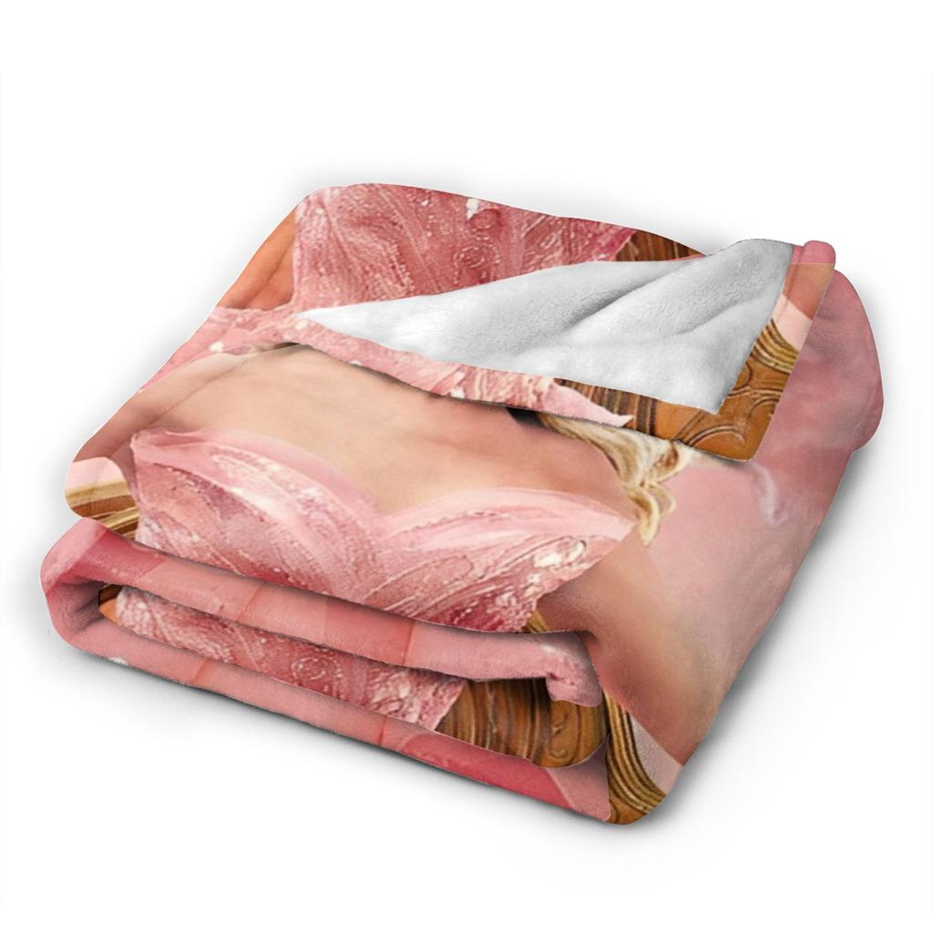 Blanket Travel Office Wicked Elphaba & Glinda Tonal Throw Blanket Flannel Bedspread For Couch Chair Street Trend Sofa Bed Cover