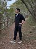 Leijibi [Summer] Airlight Stretch Running Sports Pants Workout Jogger Pants M Charcoal