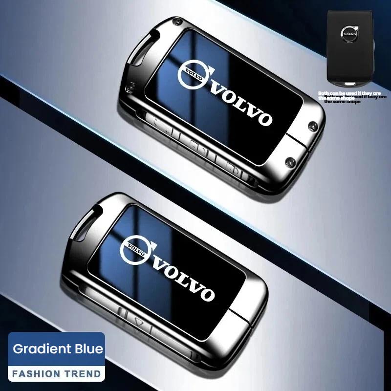 Verlauf Auto Schlüsselhülle Für Volvo XC60 XC40 XC90 S90 V60 S60 V90 C40 Polestar 1 2 Schlüsselanhänger Abdeckung Schutzhülle Auto Zubehör