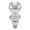 CURT 40099 Chrome European Trailer Hitch Ball, 1,600kg, 50mm Diameter, 3/4" X 50mm Shank