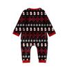 Familienpassende Drucksets Pyjamas Loungewear Outfits Familienpassendes Langarm-Oberteil+Hose Set