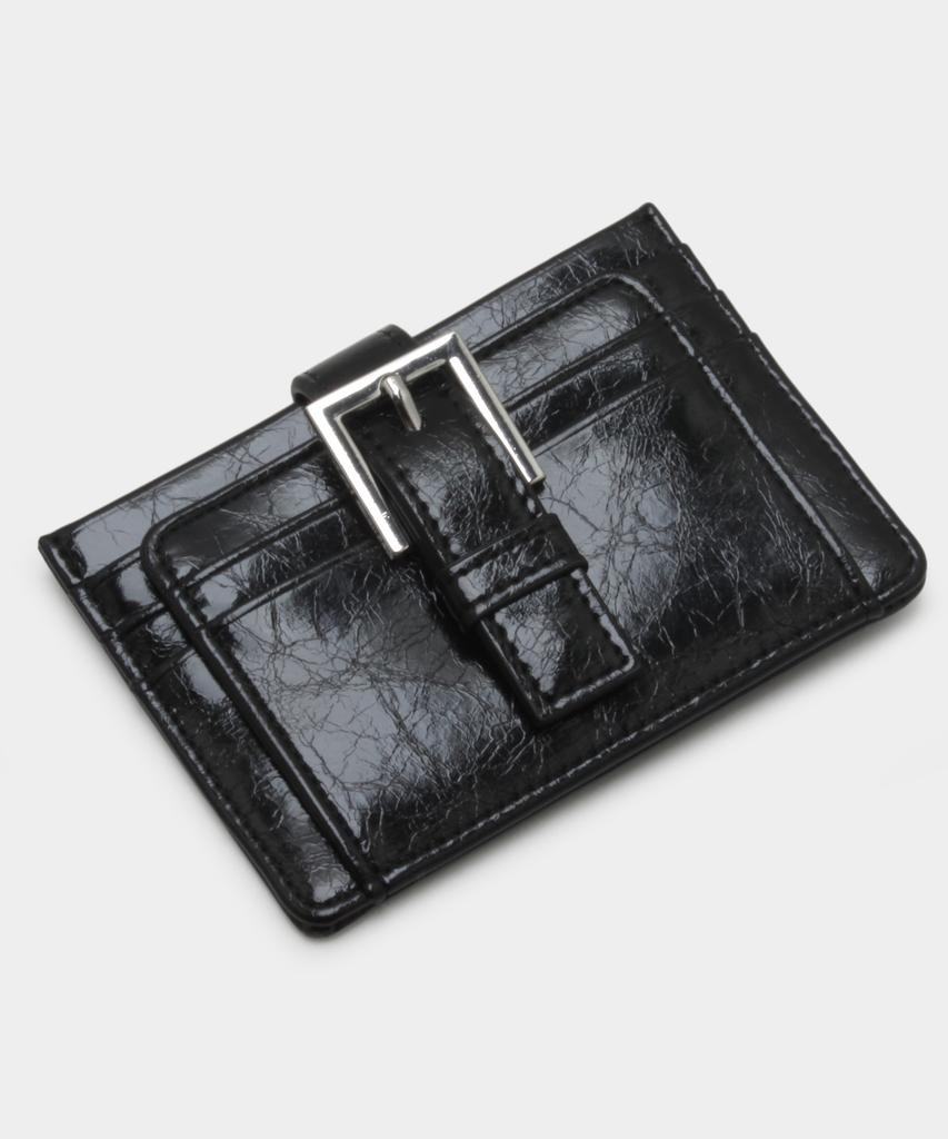 Matincox Buckle Card Wallet - Black