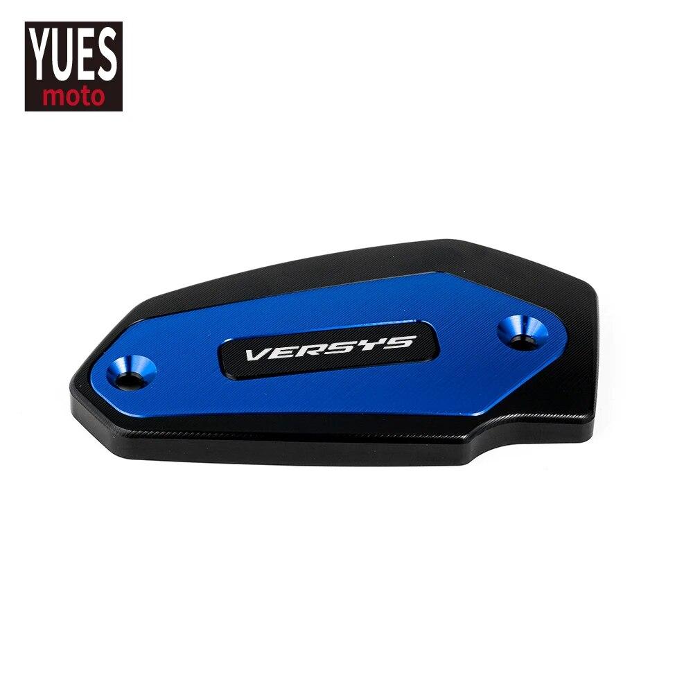 Motorcycle Accessories CNC Front & Rear Brake Fluid Cylinder Master Reservoir Cover Cap For Kawasaki VERSYS 650 1000
