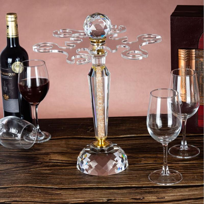 Handun European Luxury Wine Decanter and Rack Set