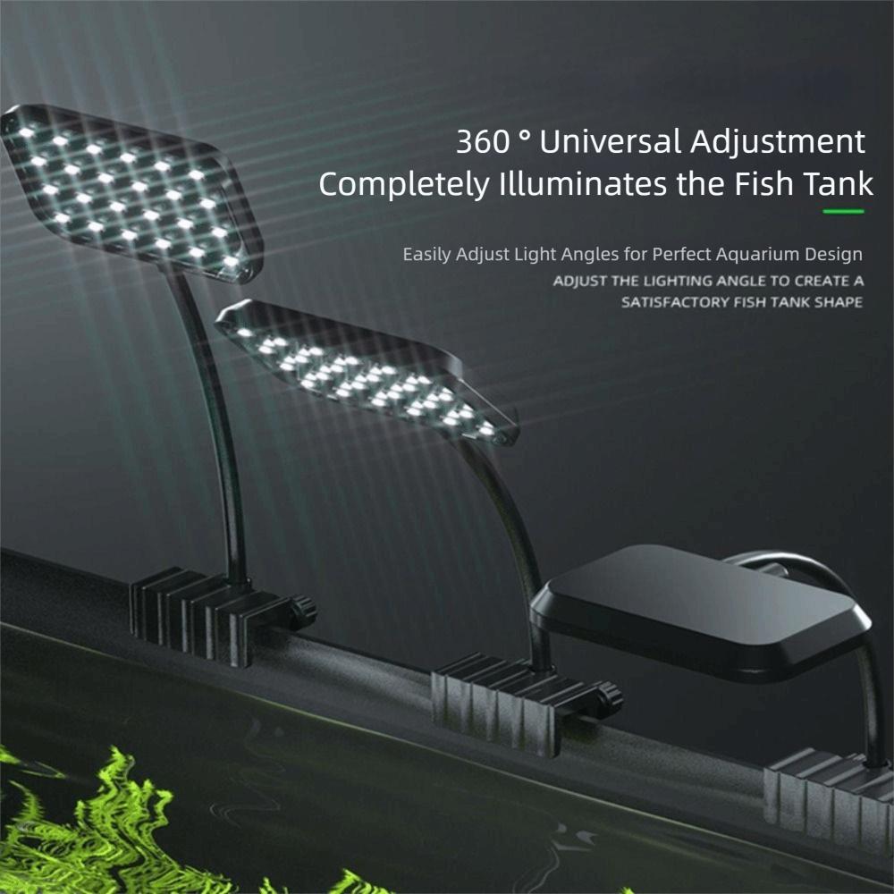 Super Slim Aquatic Plant Light Adjustable Fish Tank Light Extensible Lamp Aquarium Use