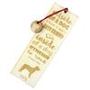 Staffordshire Bull Terrier, Staffy - Dog Bookmark, Personalized Bookmark, Gift for Bookworm from Art-Dog Brand