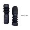 Universal 2pcs Motorcycle Rubber Protector Front Fork Gaiters Dust Cover Gators Boots Motorbike Gaiter Covers