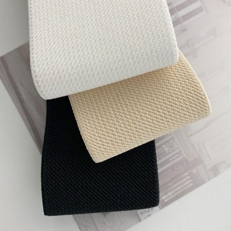 Chic Womens Black Belt Perfect For Dresses Sweaters And Shirts With Wide Design Elastic