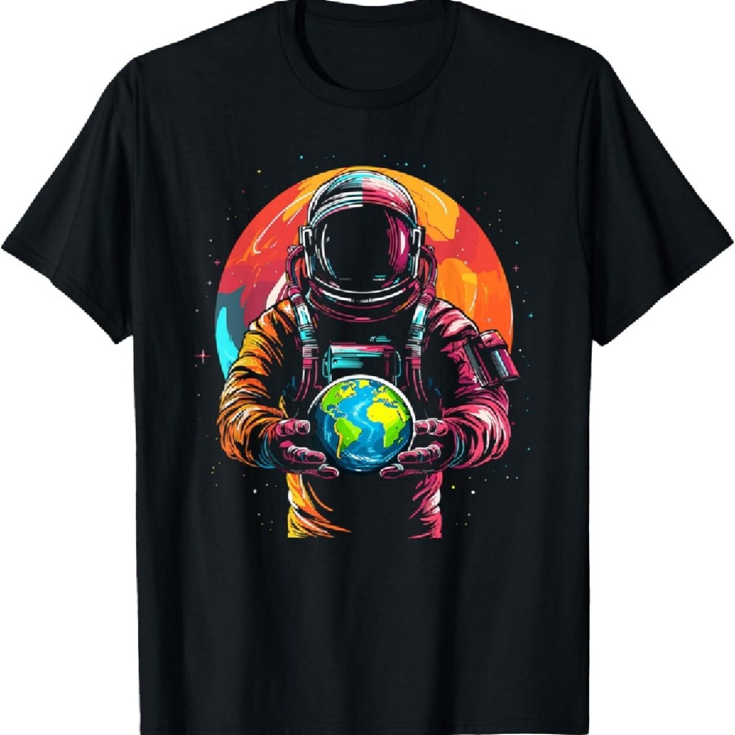 

Astronaut Outer Space Gifts Men Kids Women Funny Space T-Shirt XXXXXL
