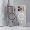 Luxury Transparent PC Hard Magnetic For Magsafe Phone Case For iPhone 16 15 14 Plus 13 12 11 Pro Max Wireless Charging Matte Cover