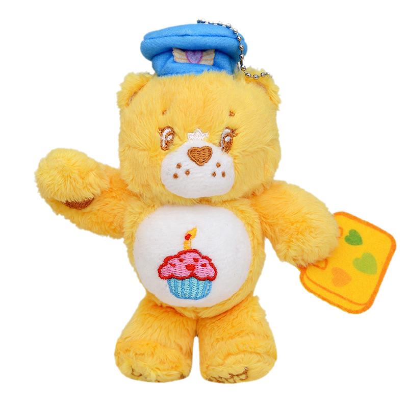 

Очаровательный плюшевый брелок-игрушка Care Bears Медведь Сердечко для украшения рюкзака жёлтый