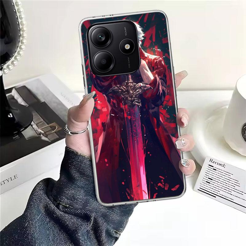 Game D-Devil May Cry 5 Soft Phone Case For Xiaomi Redmi Note 15 14 14S 13 12 Pro Plus 12S 11 11S 11E 10 10S 11T 5G Fundas Coque
