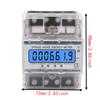 3 Phase 4 Wire Three Phase Energy Meter Electric Kilowatt Hour Meter  Commercial Building