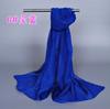 Luxury Chiffon Silk Scarf Spring Summer Scarf Women Head Scarf Beach Shawls Bandana Headband Muslim Hijabs Black Scarf/Scarves