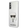 Karl Lagerfeld Klhcs21Mktr S21+ G996 Hardcase Transparent Karl`s Head