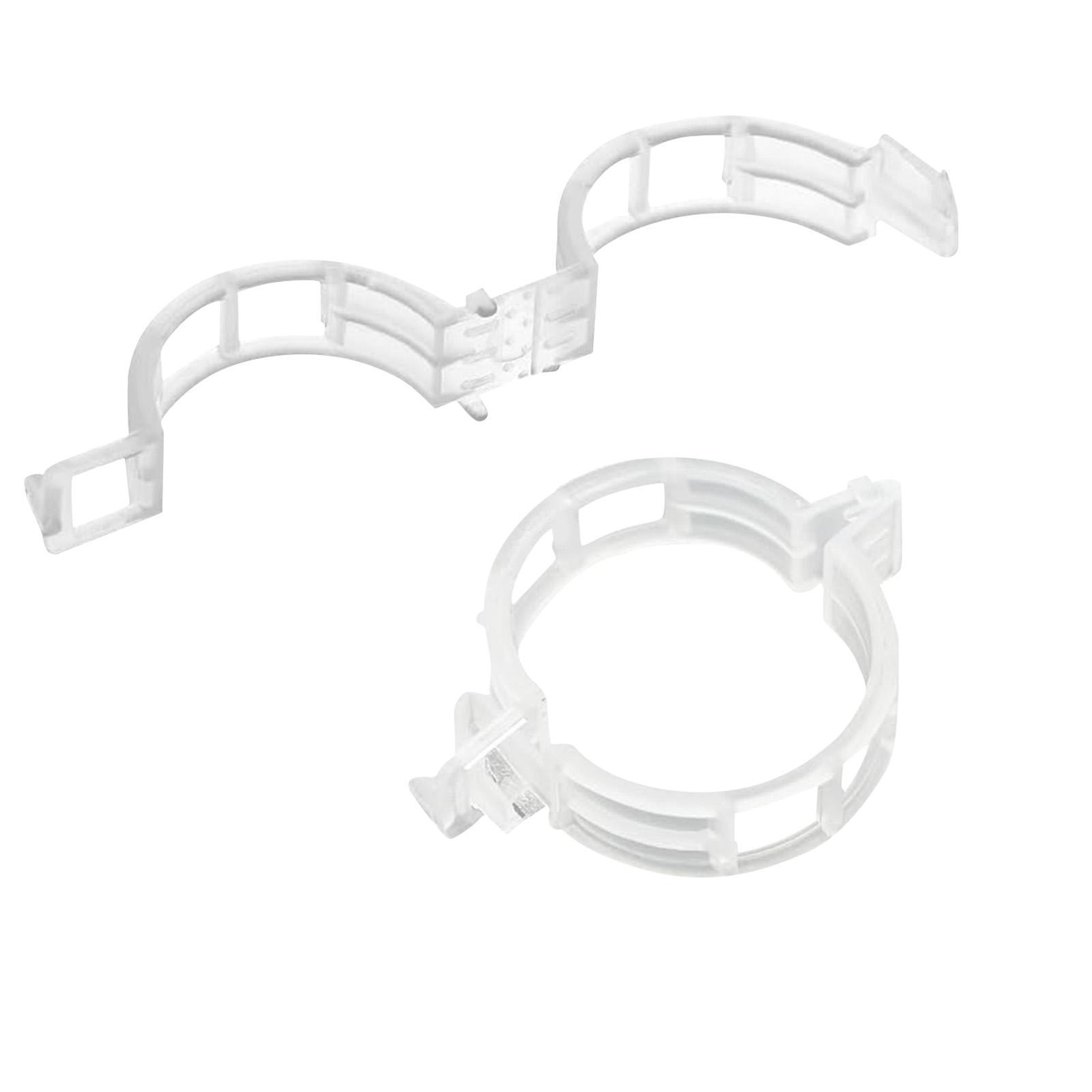 50pcs Plastic Plant Support Clips Adjustable Garden Plant Stem Holders for Vine and Flower Stabilization Secure Plant Growth