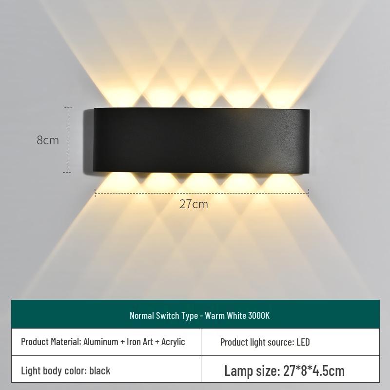 Waterproof Solar Outdoor Wall Lamp with Remote Control - Ideal for Bedside & B&Bs, Hot Seller In Stock