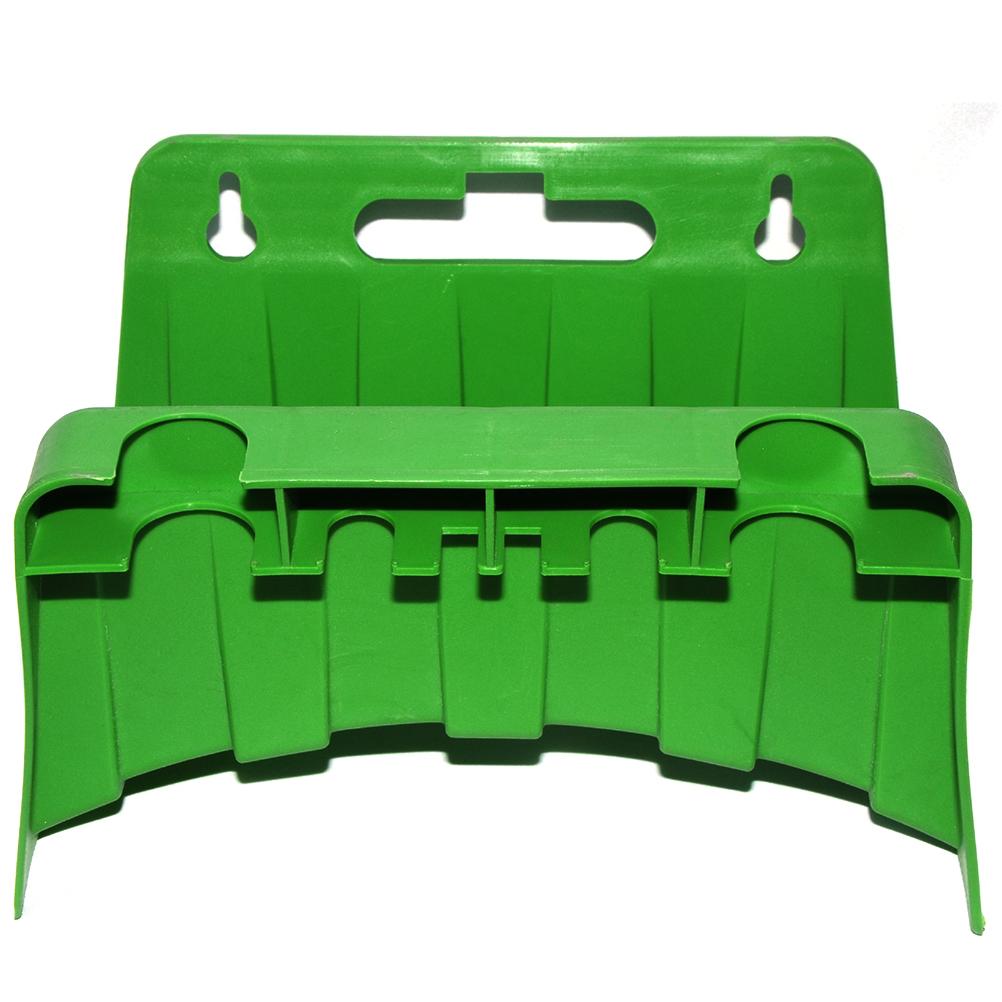 Garden Hose Nozzle Storage Rack Holder Green