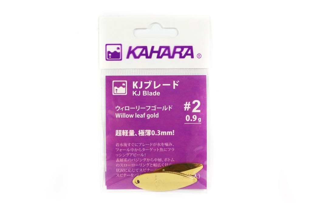 Kahara Lure Leaf Willow Blade zlatá velikost 2 (3318)