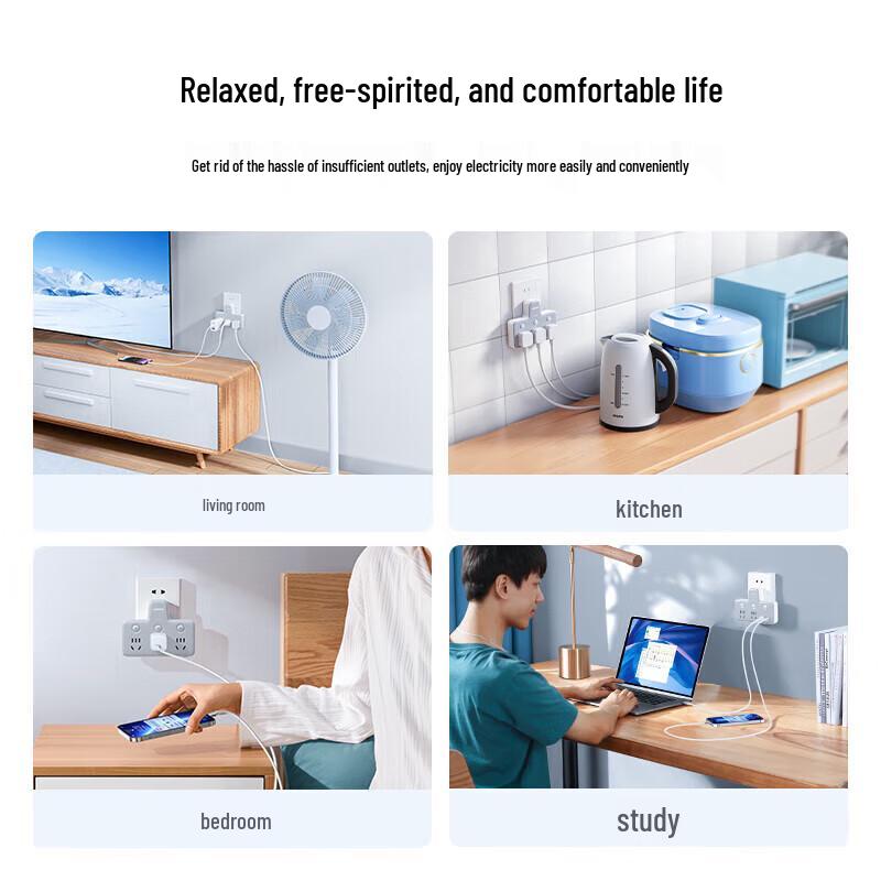 UGREEN CD329 Multi-Function Socket Converter