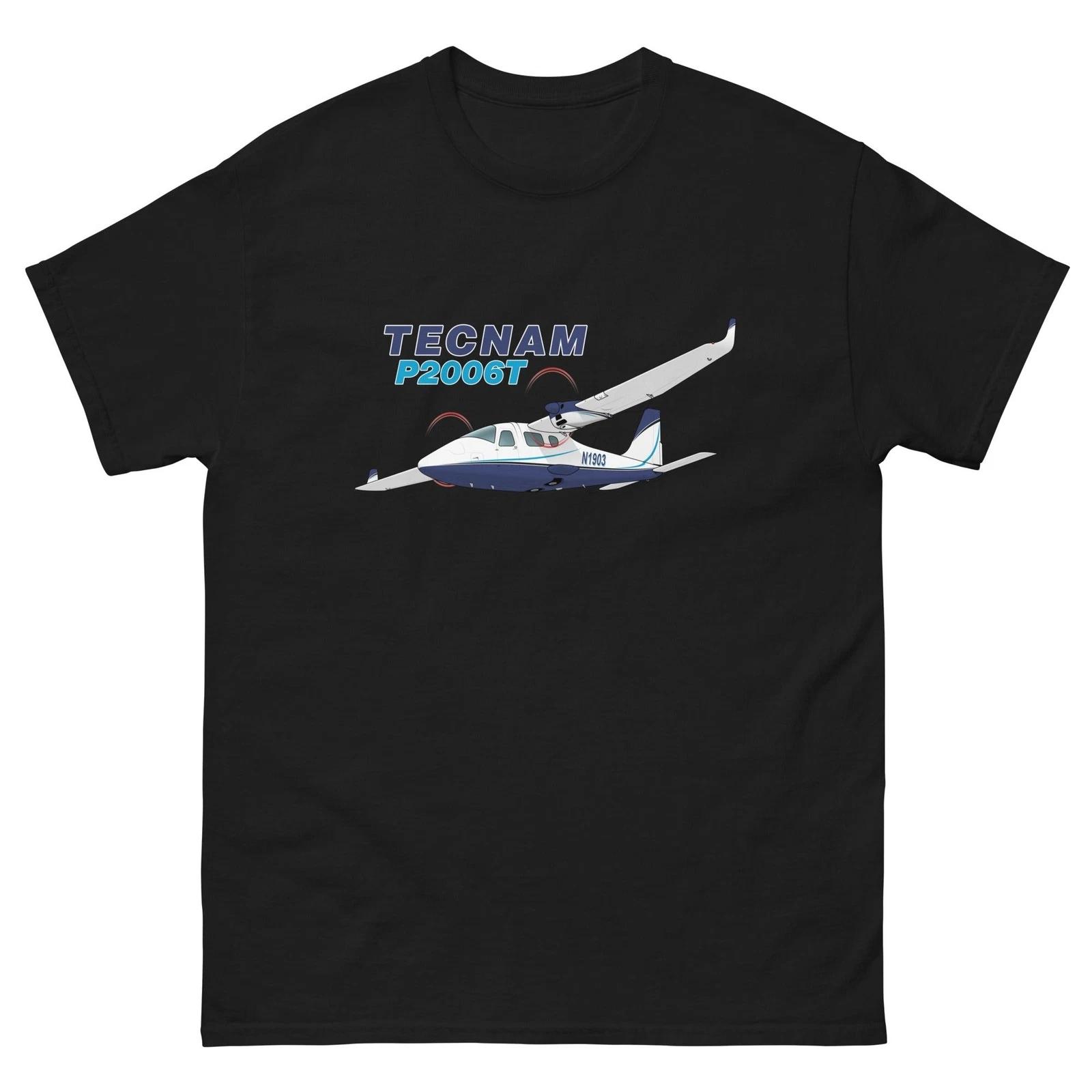

Flyboy Toys Tecnam P2006T Airplane T-shirt- Personalized with N# 4XL