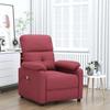 VidaXL Massage Chair Bordeaux Red Fabric 348290