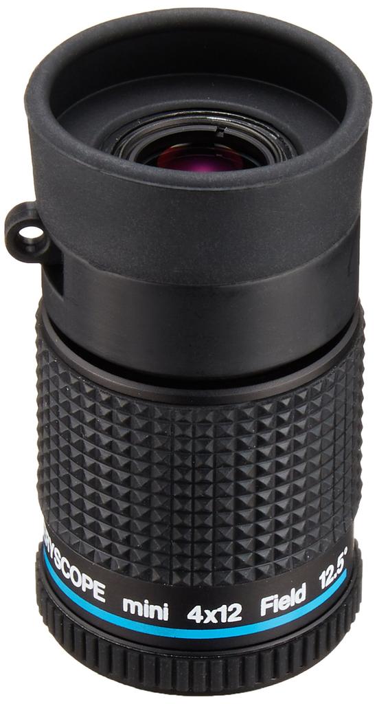Monocular 4x 12mm Aperture Close Type with Case Made in Japan Black MIZAR-TEC Range/Small KM-412S