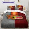1. FC Union Berlin Muster Bettwäsche Bettdecken-Set Heimdekoration Geschenk (1 Bettbezug + 2 Kissenbezüge (ohne Füllung)).xwn