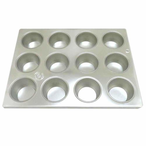 Kubodera Light Metal Industry Co., Ltd. Muffin Pan, 12 #10 Cups, Corrosion-Resistant Tinplate, W225 x D298 x H32mm, Bottom Inner Diameter 43mm, Commer