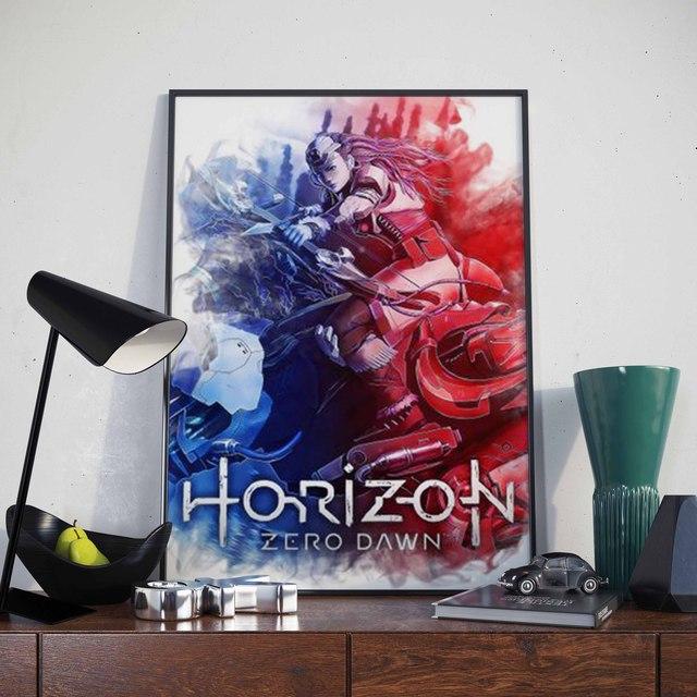 Japanese Anime Horizon Zero Dawn Picture Art Decoration Home Decoration Oil Painting