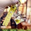 Oil Perfume Bottle, Unicorn Keychain Pendant, Cartoon Drift Bottle, Couple Bag, Key Chain Ring, Couple Pendant.