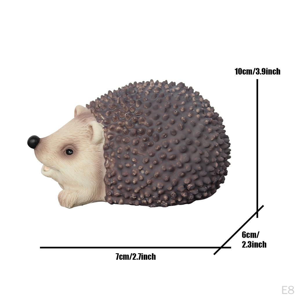 Figurine Cartoon Miniature Model Resin Simulation Statue Animal for Desktop Ornaments Accessories