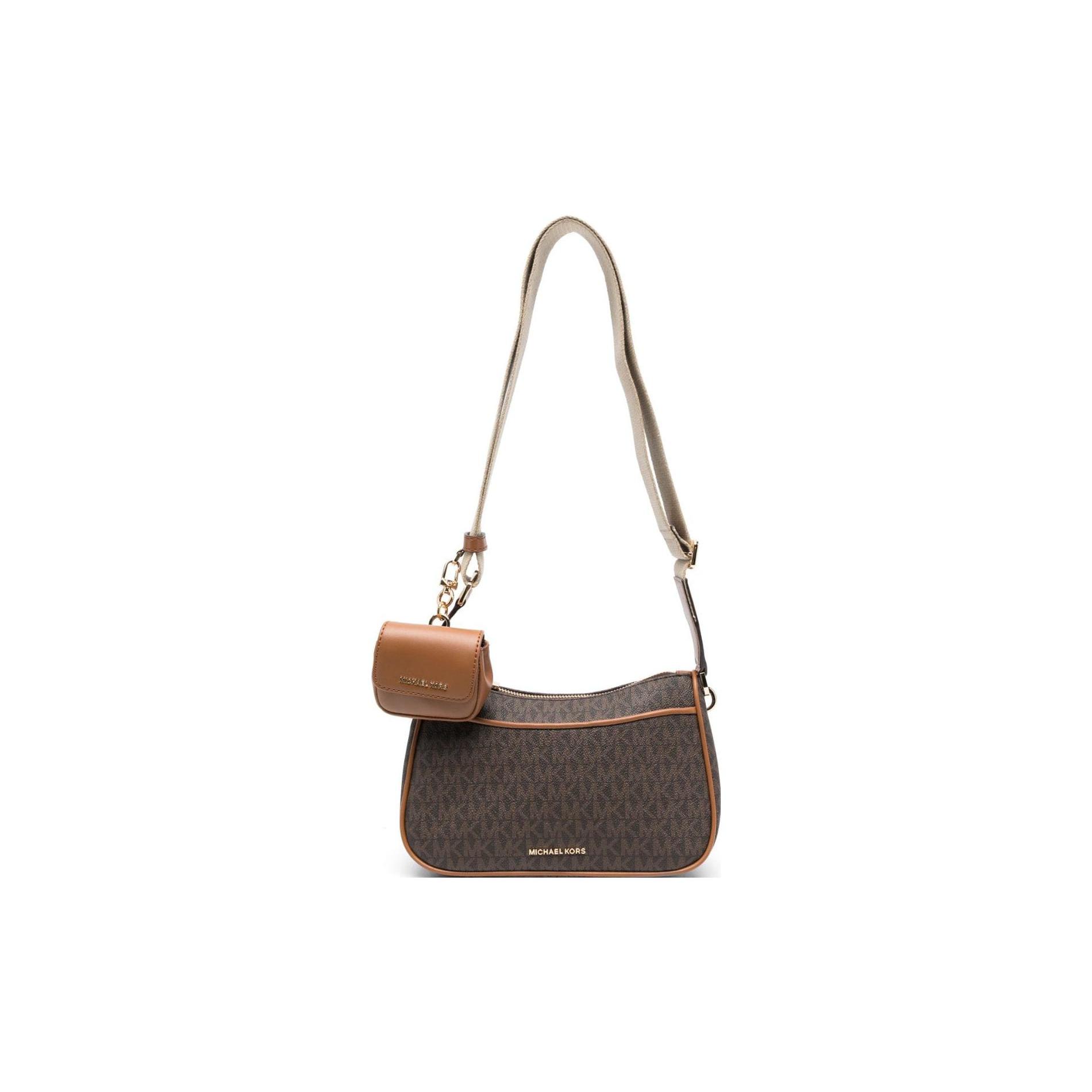 

Новая сумка кроссбоди MICHAEL KORS Jet Set Medium с логотипом-подписью и чехлом для Apple AirPods Pro® 32S3GJ6C8B-252 24.1*8.1*11.9CM