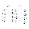 4 Layers Space Saving Storage Organizer Clothes Pants Skirt Racks Holder Trousers Clip Hangers