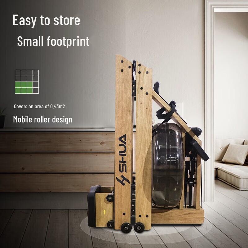 Shuhua SH-R5100 Wooden Water Resistance Rowing Machine