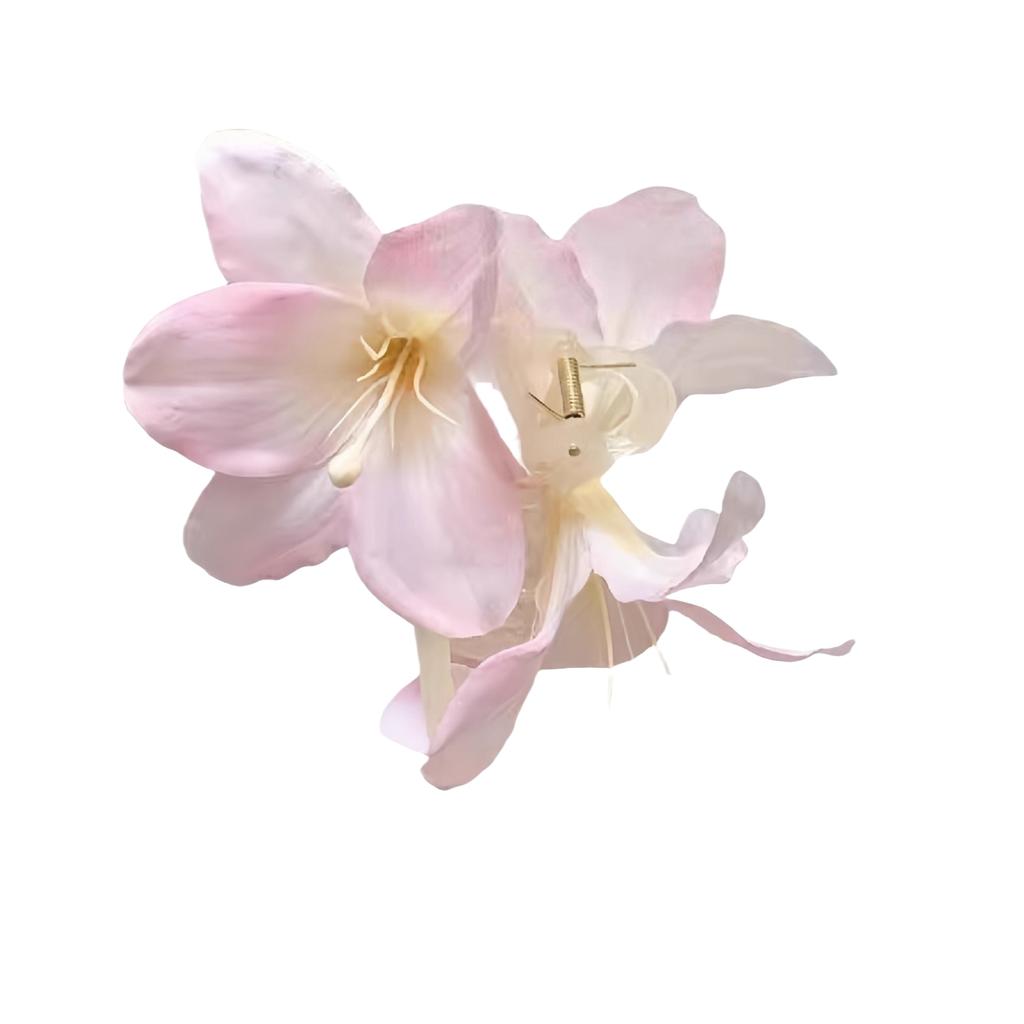 Elegant Flower Hair Claw Clip For Women Girls Secure Hold Styling Accessory Plastic Hair Decoration for Wedding Party