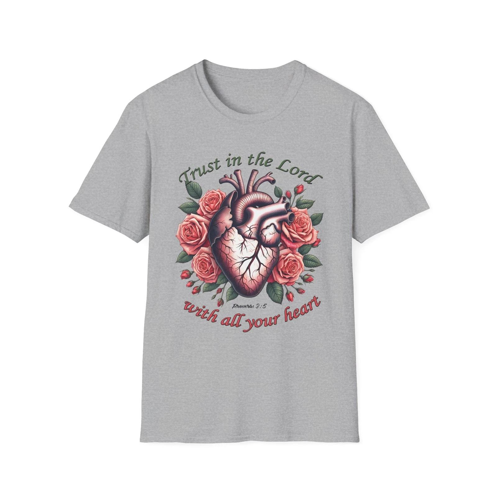 Christian Bible Verses T-Shirt, Scripture Tee, Religious Top, Inspirational S