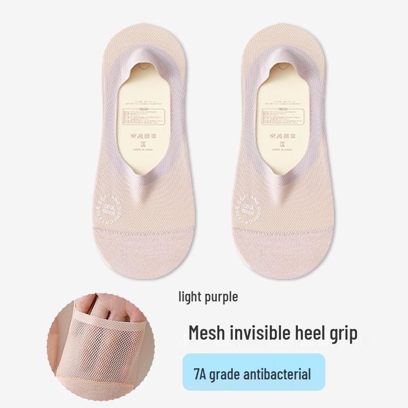 

Женские нескользящие, без пятки, невидимые летние носки-лодочки – Тонкие, с низкой посадкой, влагоотводящие, устойчивые к запаху, с хлопковой подошвой.