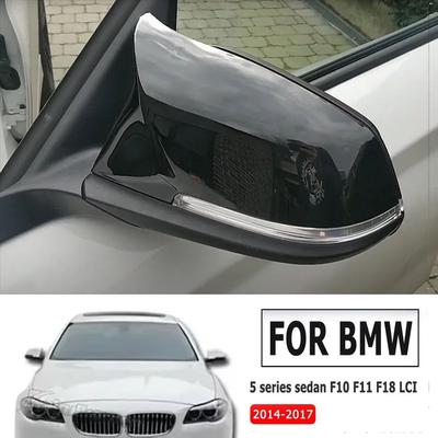 Rearview Mirror Cap Side Mirror Cover M Performance Car Accessories Fit For BMW 5 Series F10 F11 F18 Pre-LCI