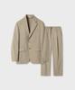 Nonblank [Summer] Oversized Unconstructed Height Setup Suit_Beige
