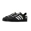 Adidas Originals SUPERSTAR Black Silver Heart Low top Skateboard Shoes Unisex Black Silver EG4959(Team140-)