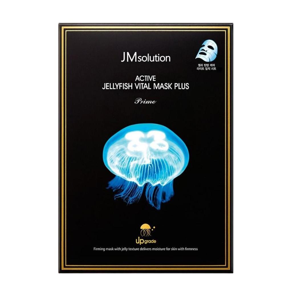 JMsolution Active Jellyfish Vital Mask Prime, Hydrating & Skin Plumping, 33ml x 10 Sheets
