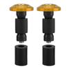 22mm 7/8inch Motorcycle Handlebar End Slider Plug   for Racing ATV Offroad Black