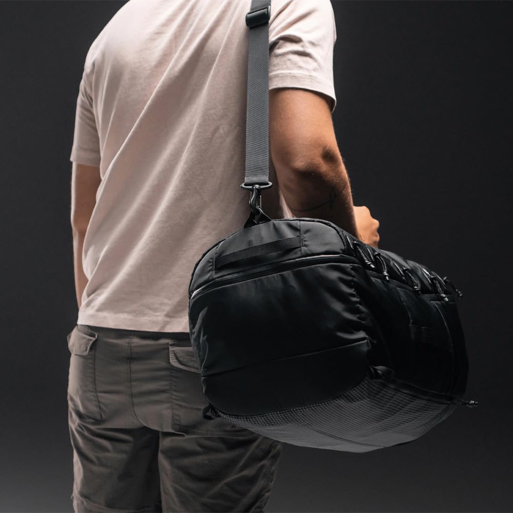 Matador SEG45 45L Travel Bag with Packing Convertible to Travel Duffel Bag with Backpack for and Hiking - Built-in Cubes; Anti-Theft Zipper; Carry-On