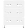 Highboard White 69.5 x 34 x 180 cm Particleboard