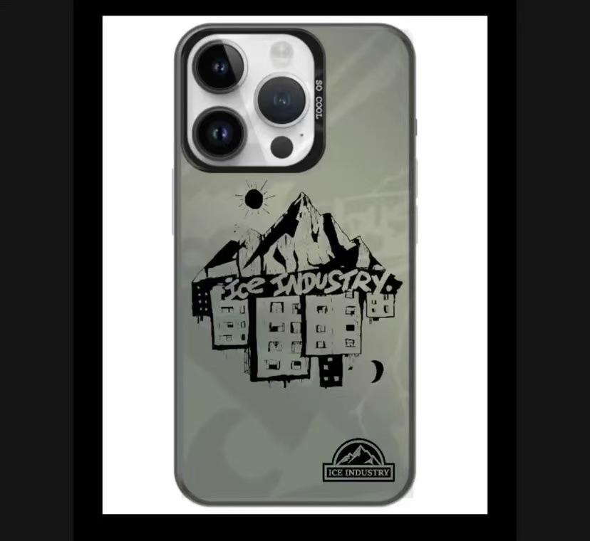 Silver High Mountain Apple 17/16 Pro Max Phone Case - Compatible with 12/13/14/15/XR Models - Hot Sale