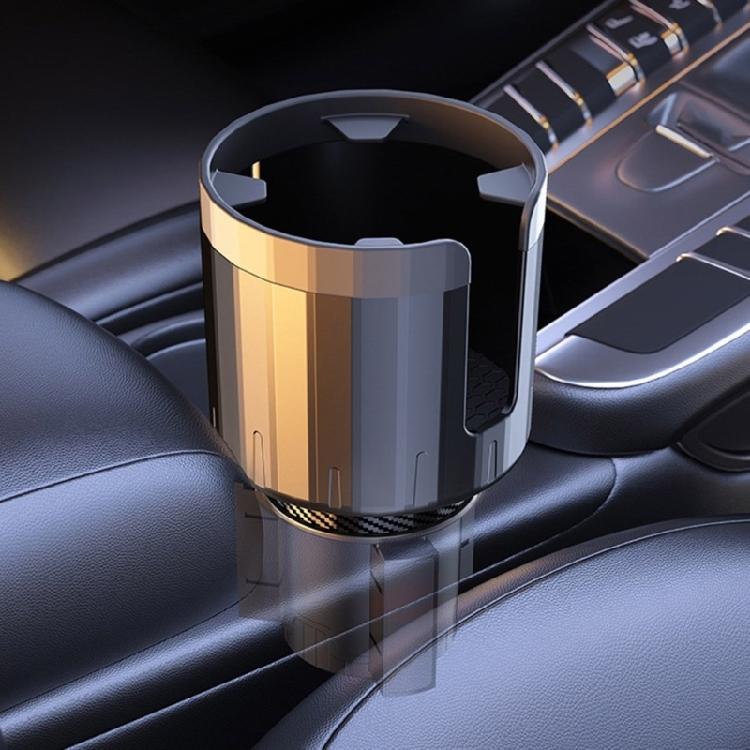 Velké nápojové nádoby Vnitřní příslušenství Držák na pohárky Adaptér Organizér Rozšiřovač držáku na nápoje do auta s nastavitelnou základnou