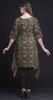 Bimba Black Blocks Block Women Kurtas Ethnic Printed Asymmetric Summer Wear Tops For Women